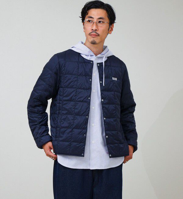 GLOSTER「【TAION/タイオン】FREDYMAC別注 クルーネックインナーダウン」|ダウン|