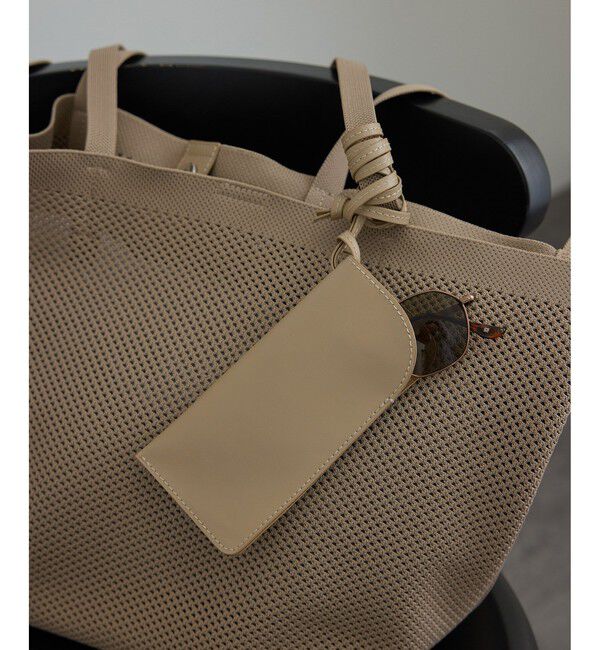 SALON adam et rope'「【WEB限定】2WAYニットジャガードトート / 軽量」|トートバッグ|