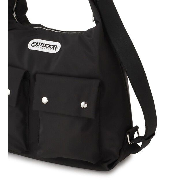 VIS「WEB限定追加【OUTDOOR PRODUCTS】VIS別注 ダブルポケット ショルダーバッグ / マルチWAY」|ショルダー・メッセンジャー|