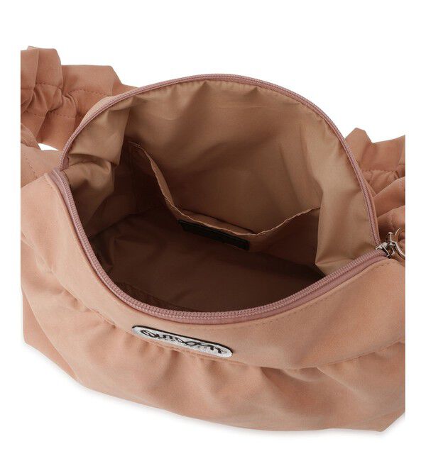 VIS「【OUTDOOR PRODUCTS】VIS別注 スエード ＆ 合皮 フリル ショルダーバッグ / WEB限定カラー」|ショルダー・メッセンジャー|