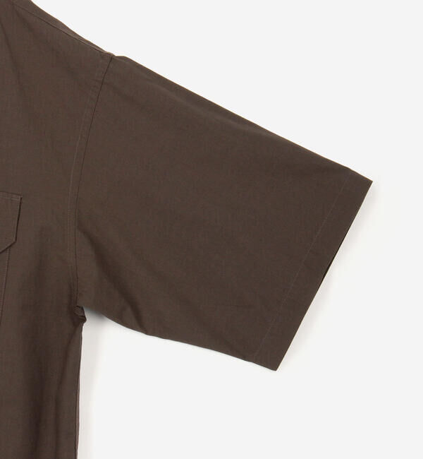 ORCIVAL「ORCIVAL | コットンリネン オープンカラー半袖シャツ MEN」|シャツ・ブラウス|
