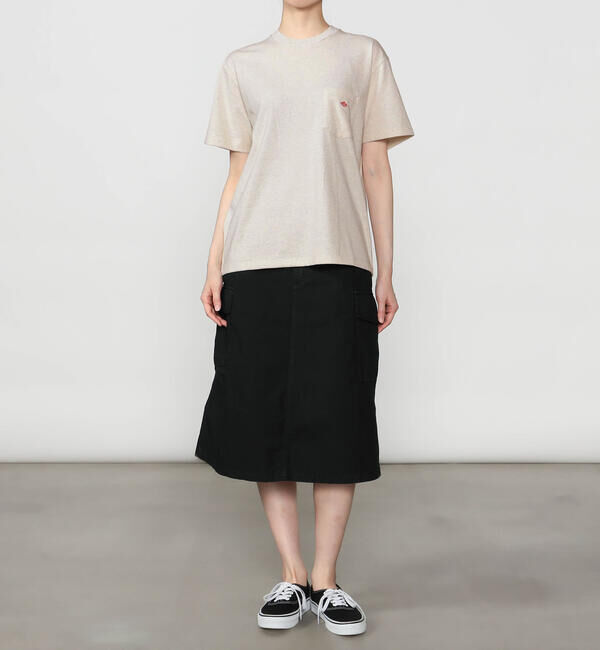 DANTON「DANTON | ポケット クルーネックTシャツ SOLID WOMEN」|Tシャツ・カットソー|