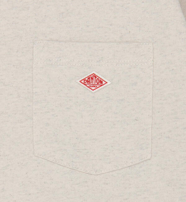 DANTON「DANTON | ポケット クルーネックTシャツ SOLID WOMEN」|Tシャツ・カットソー|