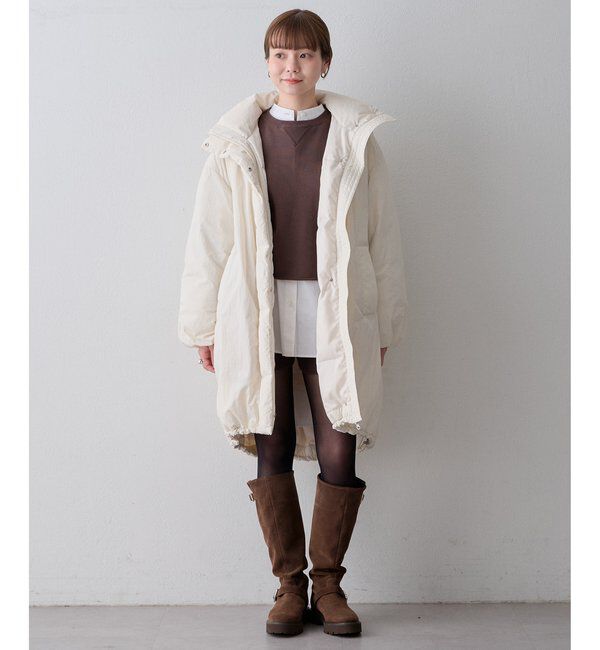  「〈WEB限定〉【THE PAUSE】フードロングダウンコート」|その他|