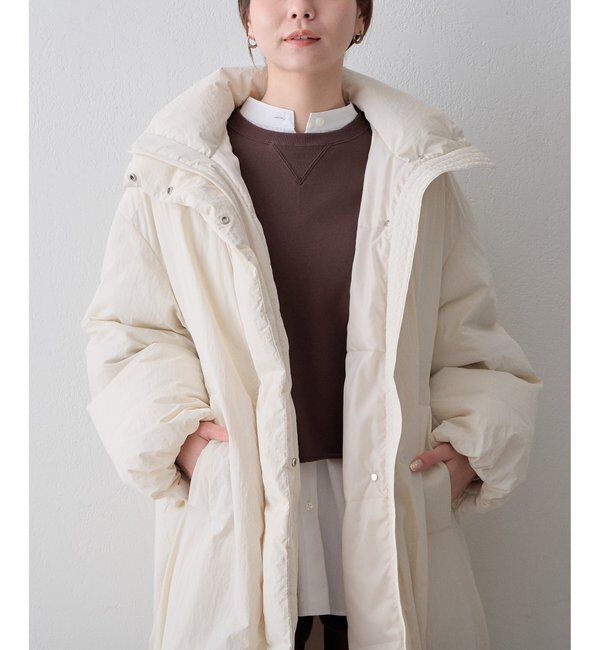  「〈WEB限定〉【THE PAUSE】フードロングダウンコート」|その他|