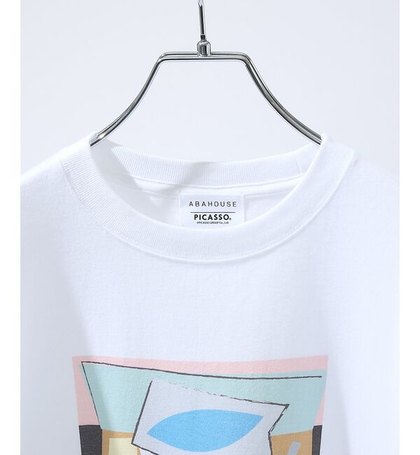 ABAHOUSE「【PABLO PICASSO】別注 インスパイアアート Tシャツ」|Tシャツ・カットソー|