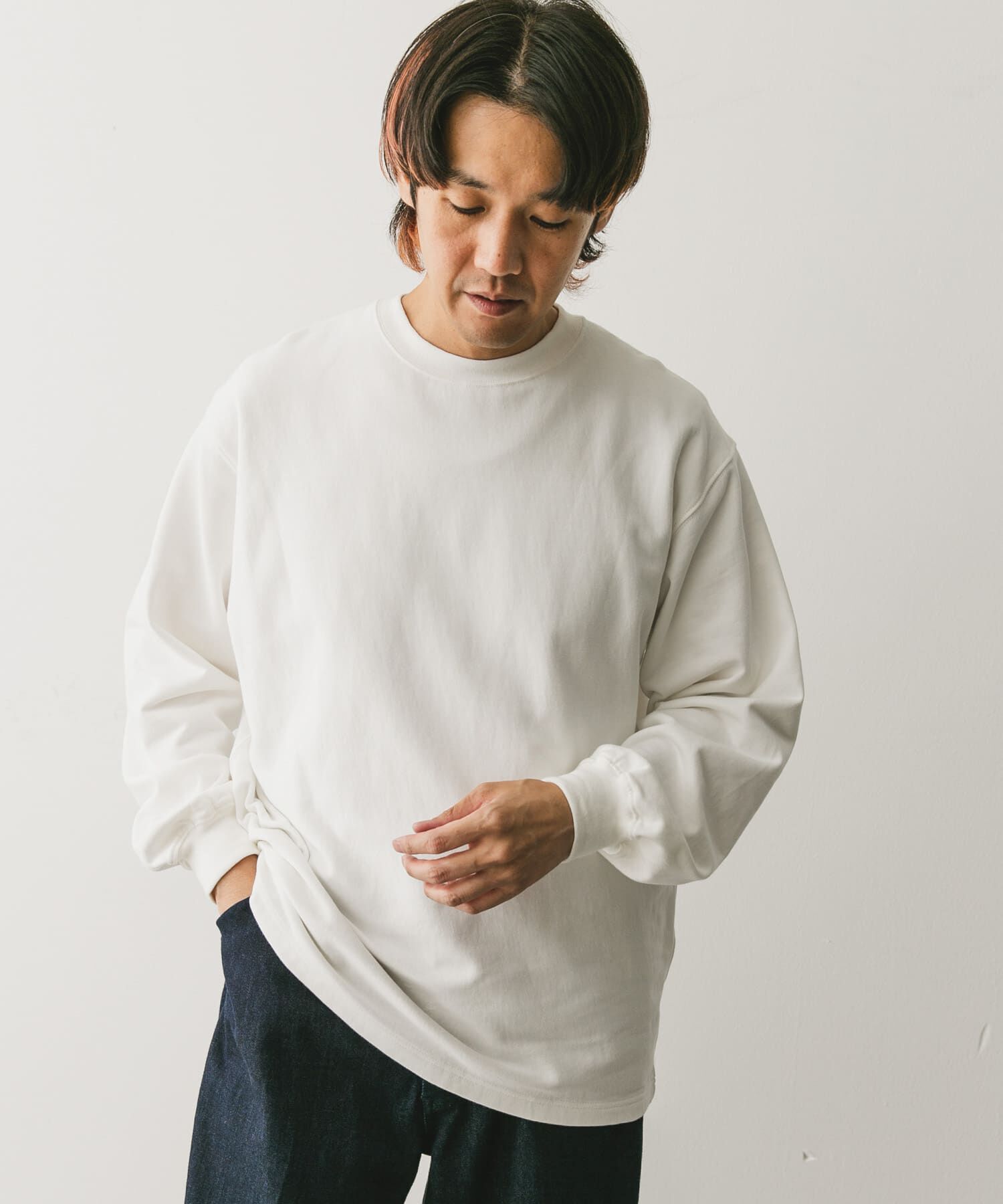 URBAN RESEARCH DOORS「Mini Lining Long-Sleeve T-Shirts」|Tシャツ・カットソー|