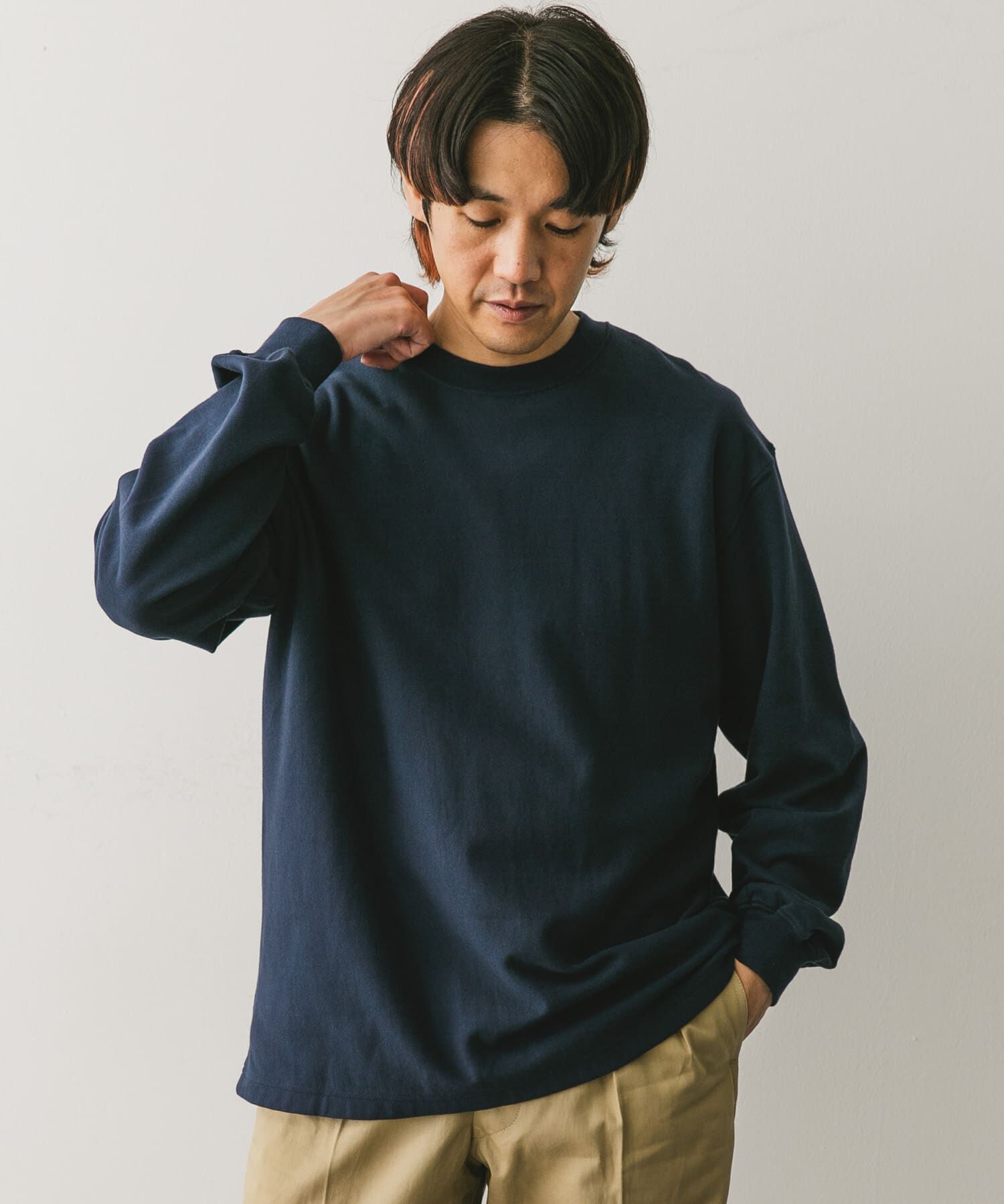 URBAN RESEARCH DOORS「Mini Lining Long-Sleeve T-Shirts」|Tシャツ・カットソー|