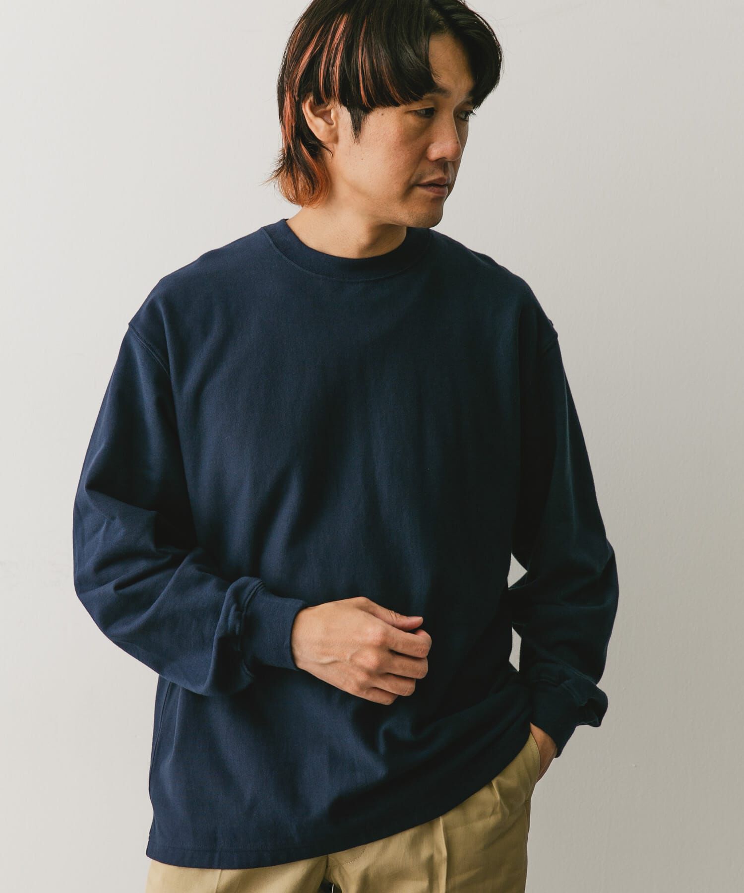 URBAN RESEARCH DOORS「Mini Lining Long-Sleeve T-Shirts」|Tシャツ・カットソー|