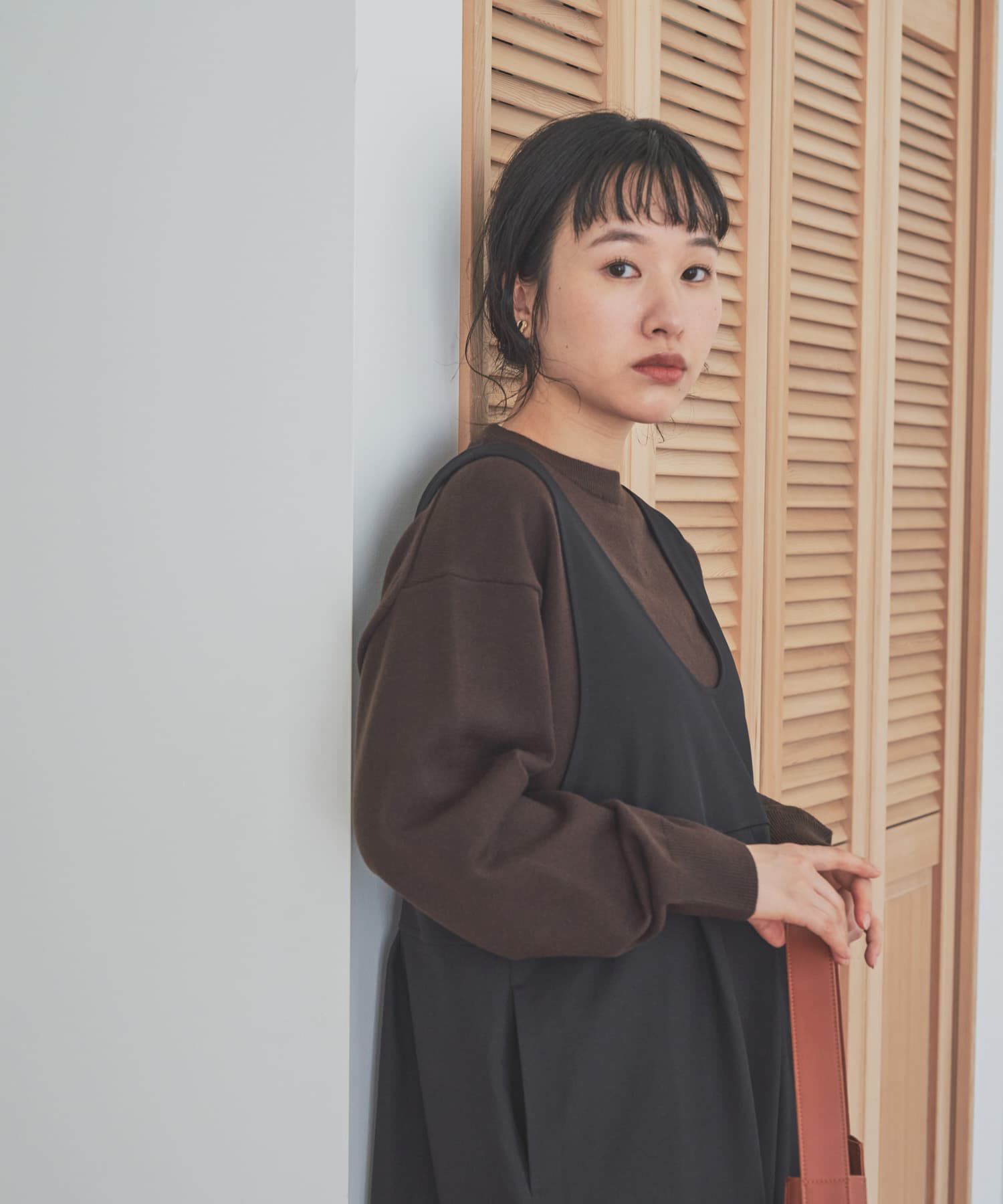 URBAN RESEARCH DOORS「『仁村紗和さん着用』『UR TECH 200日ﾆｯﾄ』ｽｳｪｯﾄﾗｲｸﾌﾟﾙｵｰ  」|ニット・セーター|