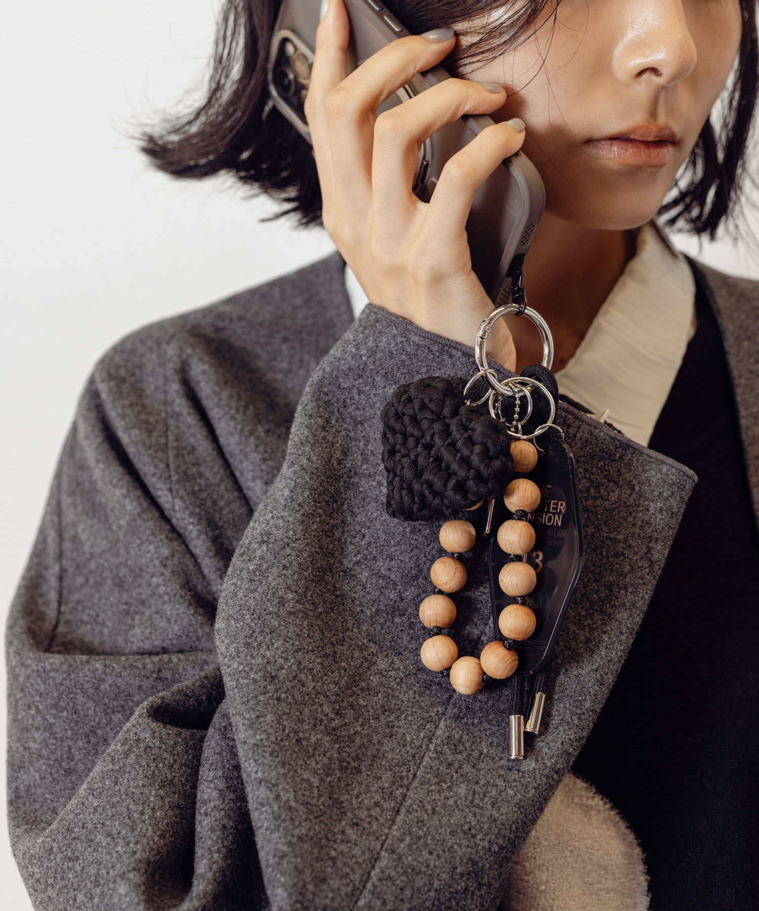 URBAN RESEARCH ROSSO「CHIGNON　プレイフルキーホルダー」|チャーム・キーホルダー|ブラック系その他