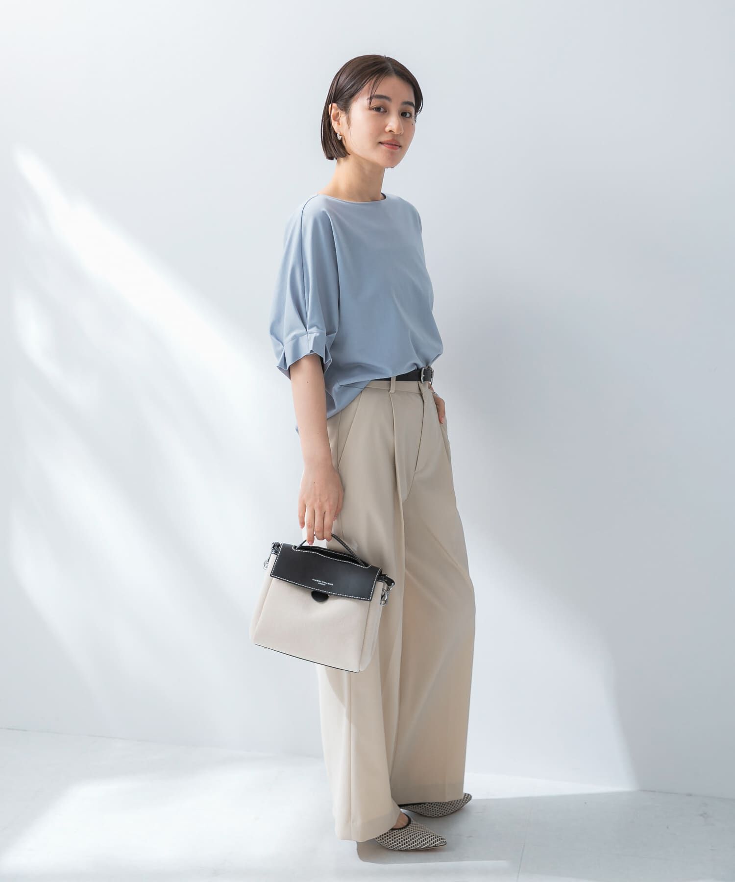 URBAN RESEARCH ROSSO「UVカットクールタッチタックスリーブプルオーバー」|Tシャツ・カットソー|