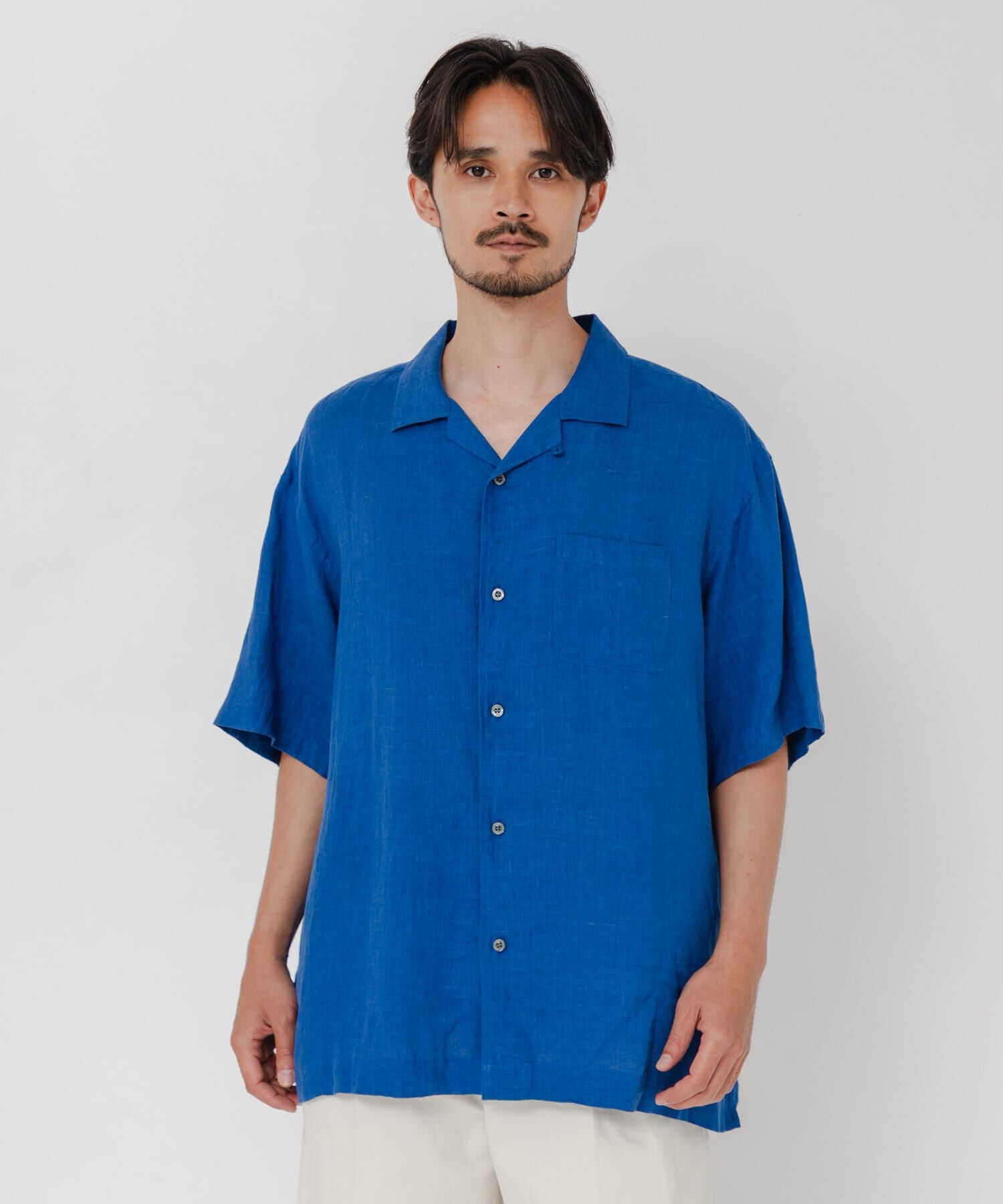 URBAN RESEARCH「『別注』BROOKS BROTHERS&times;URBAN RESEARCH　LINEN CAMP SHIRTS SHORT-SLEEVE」|シャツ・ブラウス|