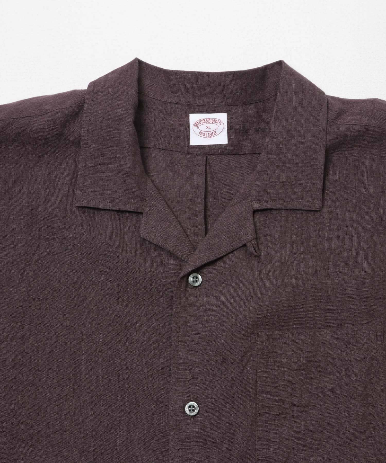 URBAN RESEARCH「『別注』BROOKS BROTHERS&times;URBAN RESEARCH　LINEN CAMP SHIRTS SHORT-SLEEVE」|シャツ・ブラウス|