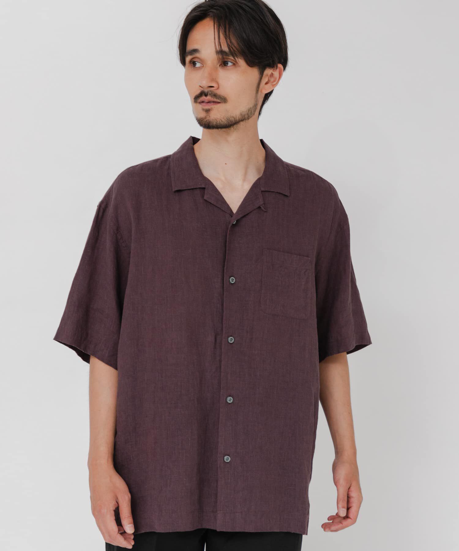 URBAN RESEARCH「『別注』BROOKS BROTHERS&times;URBAN RESEARCH　LINEN CAMP SHIRTS SHORT-SLEEVE」|シャツ・ブラウス|