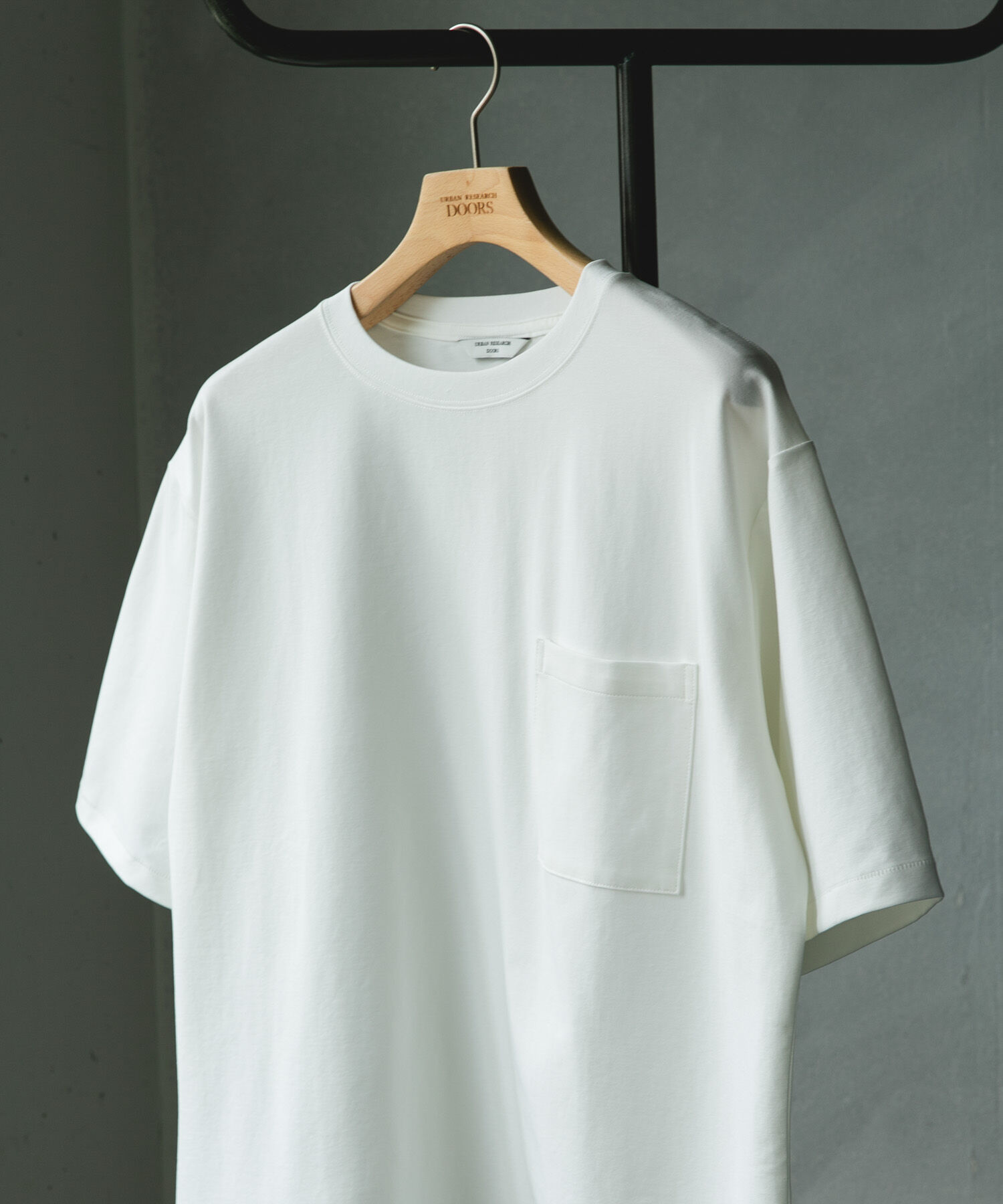 URBAN RESEARCH DOORS「『速乾/ｲｰｼﾞｰｹｱ/遮熱/接触冷感/UVｶｯﾄ』ﾏﾙﾁｽﾍﾟｯｸ ﾎﾟﾝ」|Tシャツ・カットソー|ホワイト