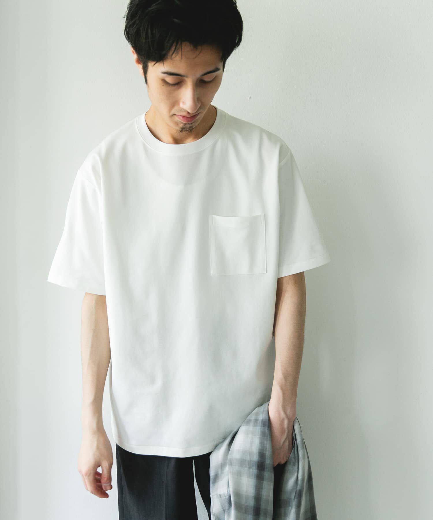 URBAN RESEARCH DOORS「『速乾/ｲｰｼﾞｰｹｱ/遮熱/接触冷感/UVｶｯﾄ』ﾏﾙﾁｽﾍﾟｯｸ ﾎﾟﾝ」|Tシャツ・カットソー|