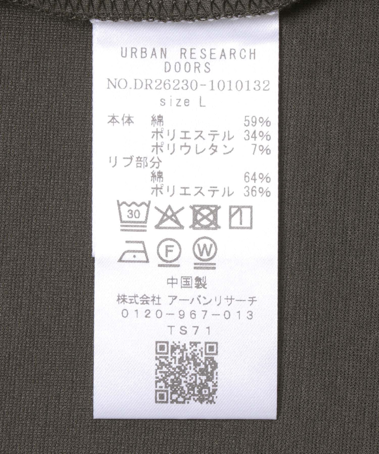 URBAN RESEARCH DOORS「『速乾/ｲｰｼﾞｰｹｱ/遮熱/接触冷感/UVｶｯﾄ』ﾏﾙﾁｽﾍﾟｯｸ ﾎﾟﾝ」|Tシャツ・カットソー|