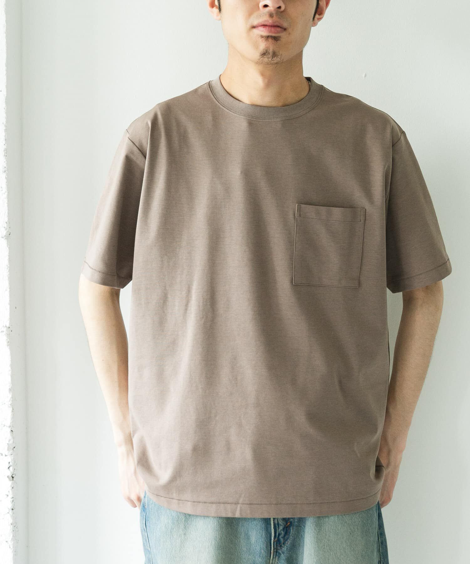 URBAN RESEARCH DOORS「『速乾/ｲｰｼﾞｰｹｱ/遮熱/接触冷感/UVｶｯﾄ』ﾏﾙﾁｽﾍﾟｯｸ ﾎﾟﾝ」|Tシャツ・カットソー|