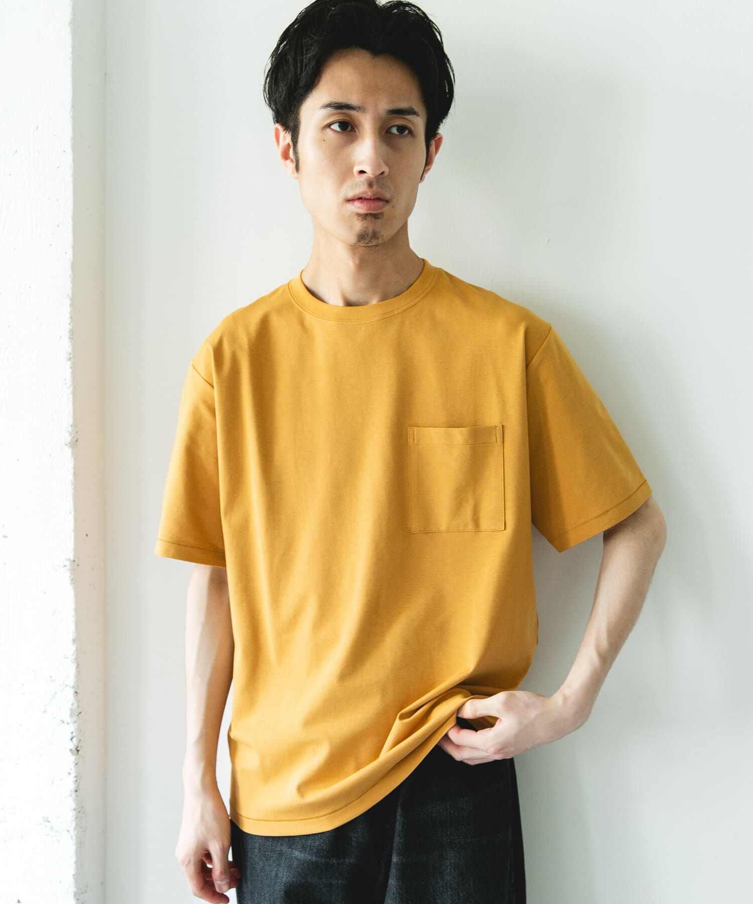 URBAN RESEARCH DOORS「『速乾/ｲｰｼﾞｰｹｱ/遮熱/接触冷感/UVｶｯﾄ』ﾏﾙﾁｽﾍﾟｯｸ ﾎﾟﾝ」|Tシャツ・カットソー|