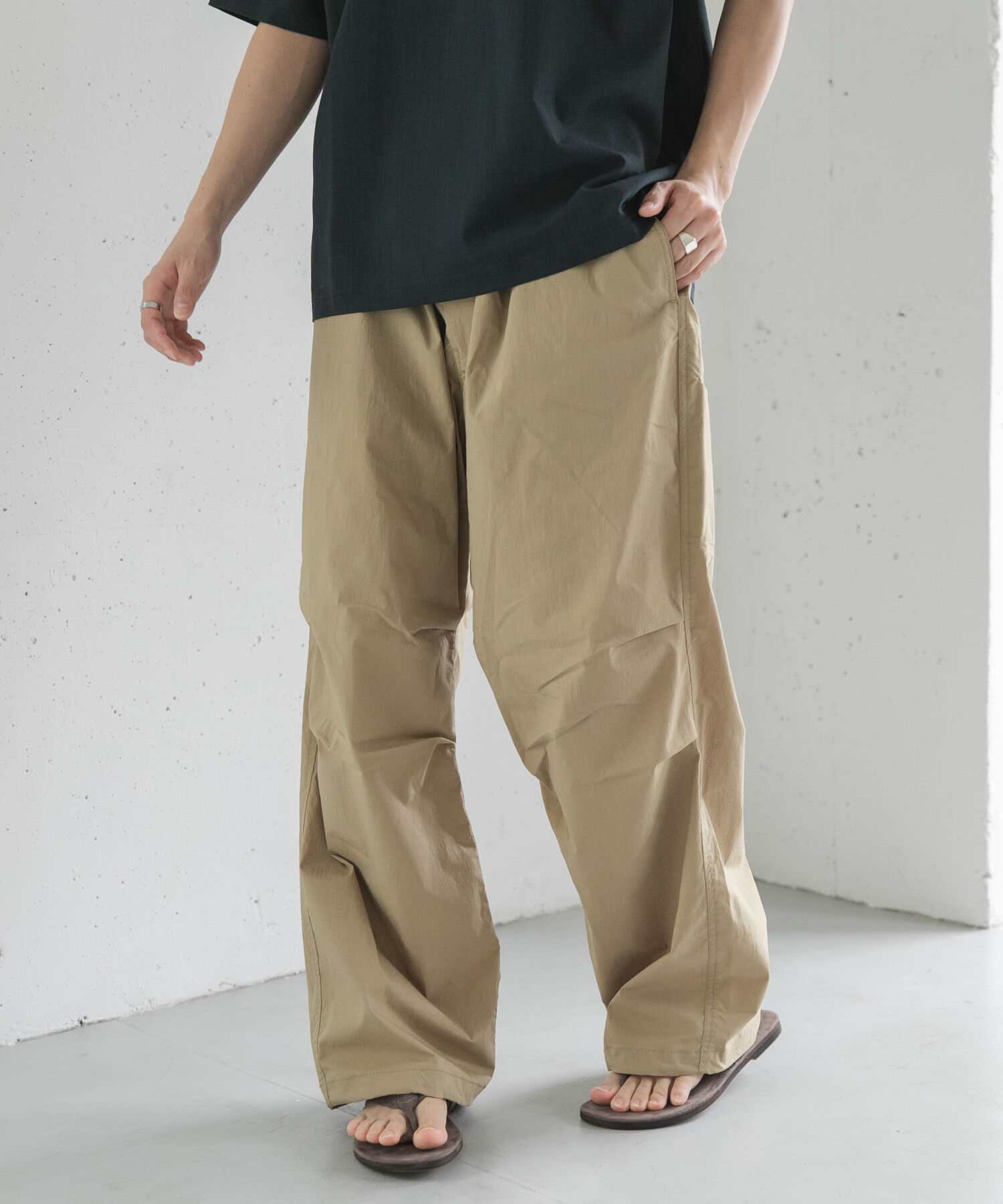 URBAN RESEARCH DOORS「FORK&SPOON　撥水オーバーパンツ」|その他|