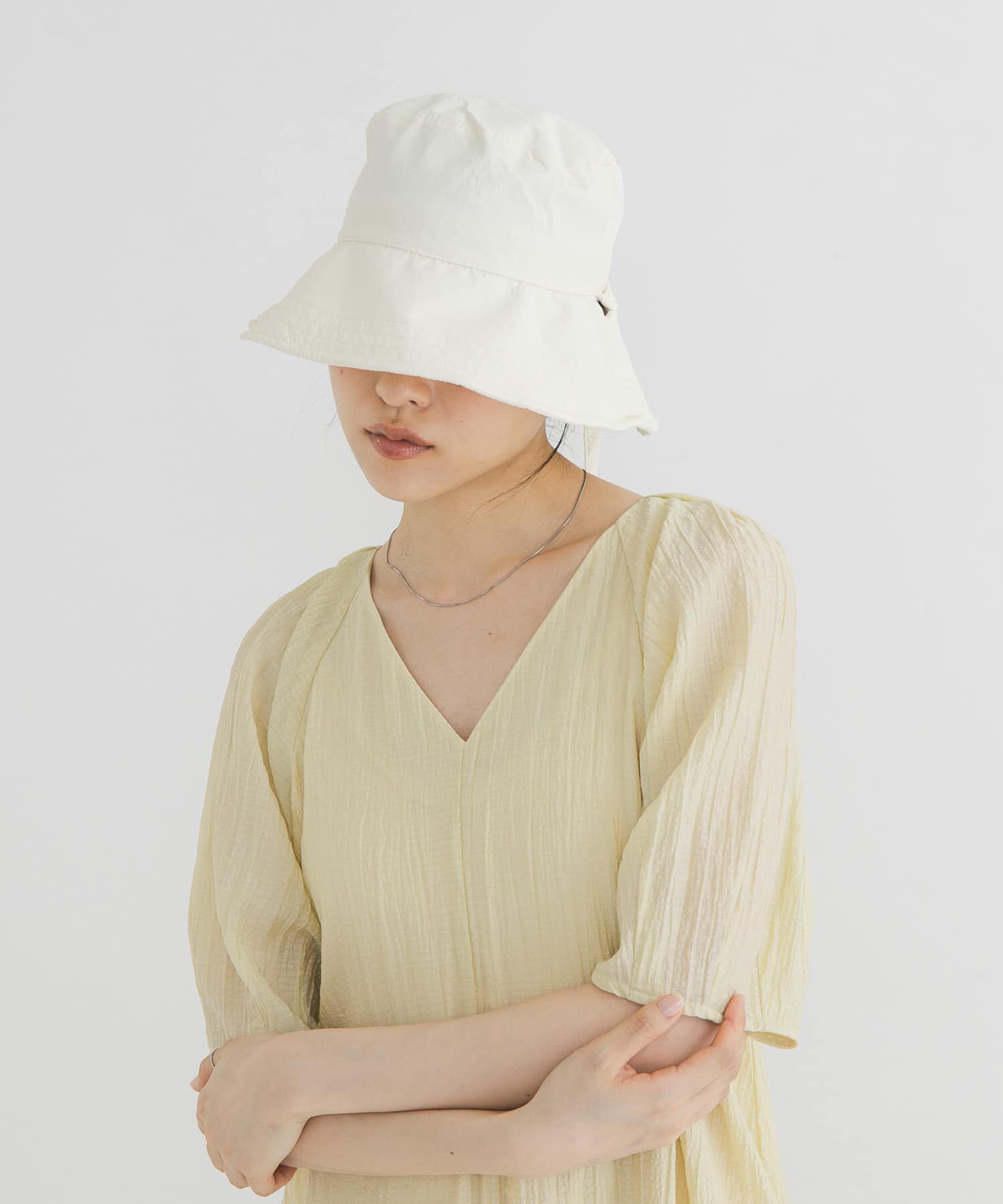  「ステッチデザインバケットHAT」|ハット|