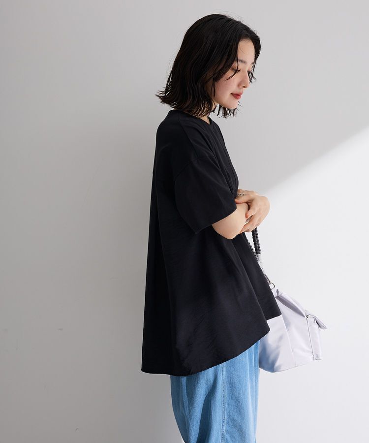 Green Parks「バックタックドッキングプルオーバー」|Tシャツ・カットソー|Black