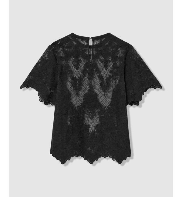 LOULOU WILLOUGHBY「【LOULOU WILLOUGHBY】オーガンスカラＴシャツ」|Tシャツ・カットソー|
