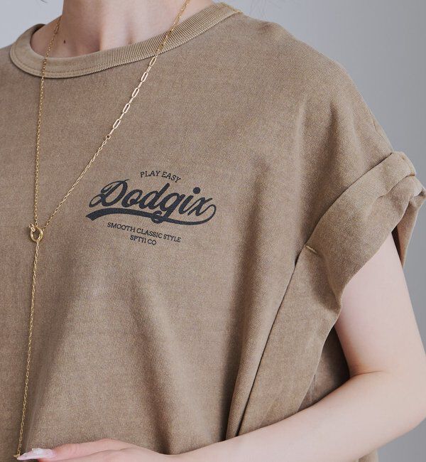  「USAコットンロールスリーブTシャツ」|Tシャツ・カットソー|