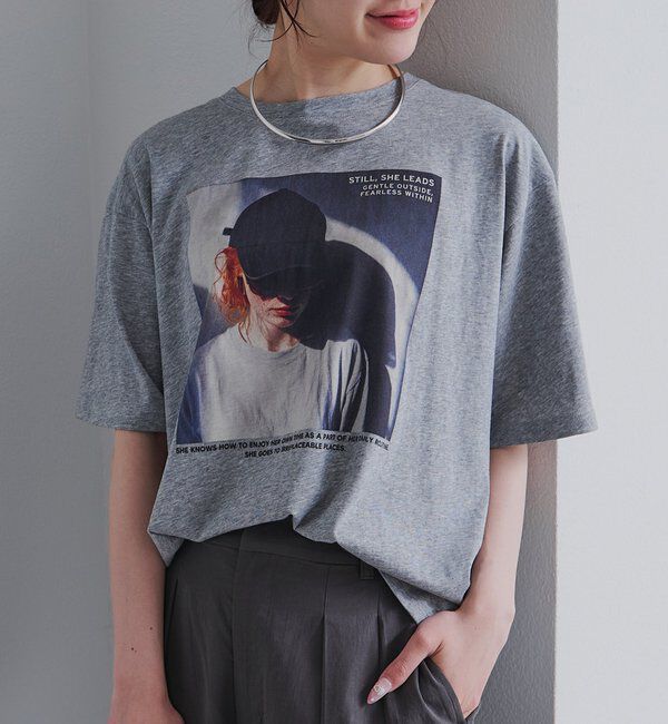  「レディーフォトプリントTシャツ」|Tシャツ・カットソー|