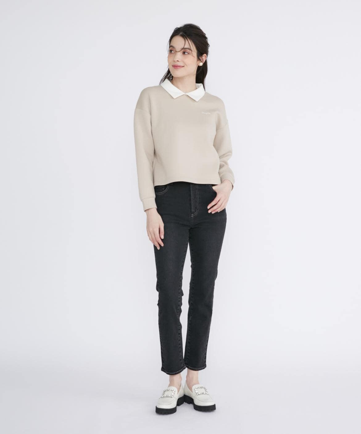 Maglie le cassetto「《大きいサイズ》スリムストレートデニム《Maglie Jeans》」|デニム|