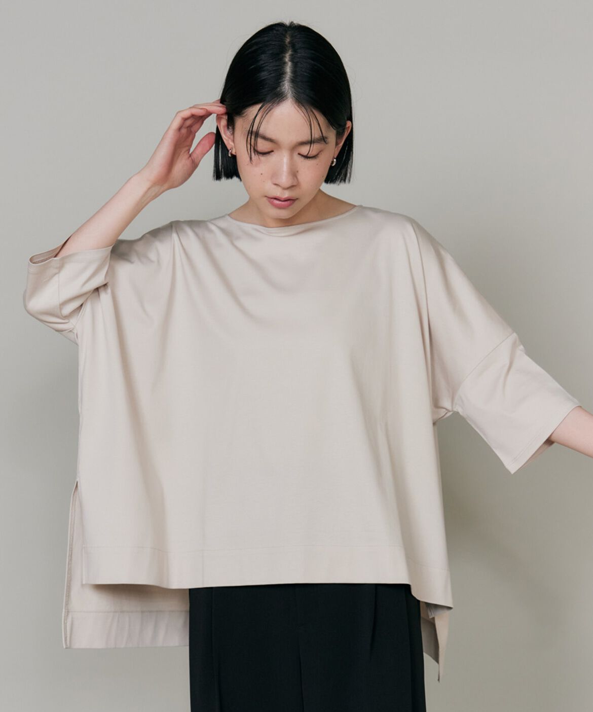 DAY by DAY it&rsquo;s international「ボートネックオーバーサイズプルオーバー　」|Tシャツ・カットソー|