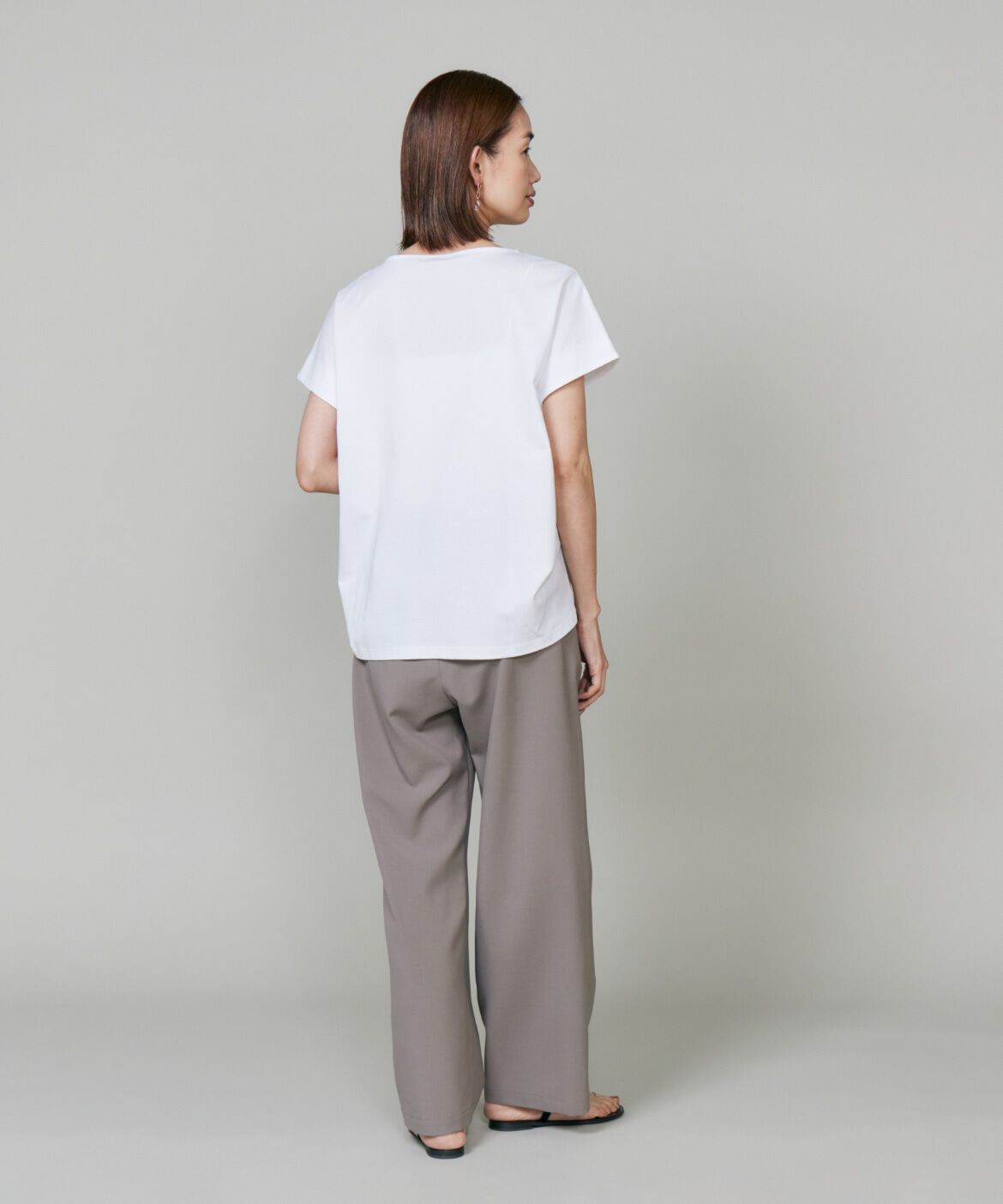 7-IDconcept.「《大きいサイズ》バックロングサイドタックプルオーバー《日本製》」|Tシャツ・カットソー|