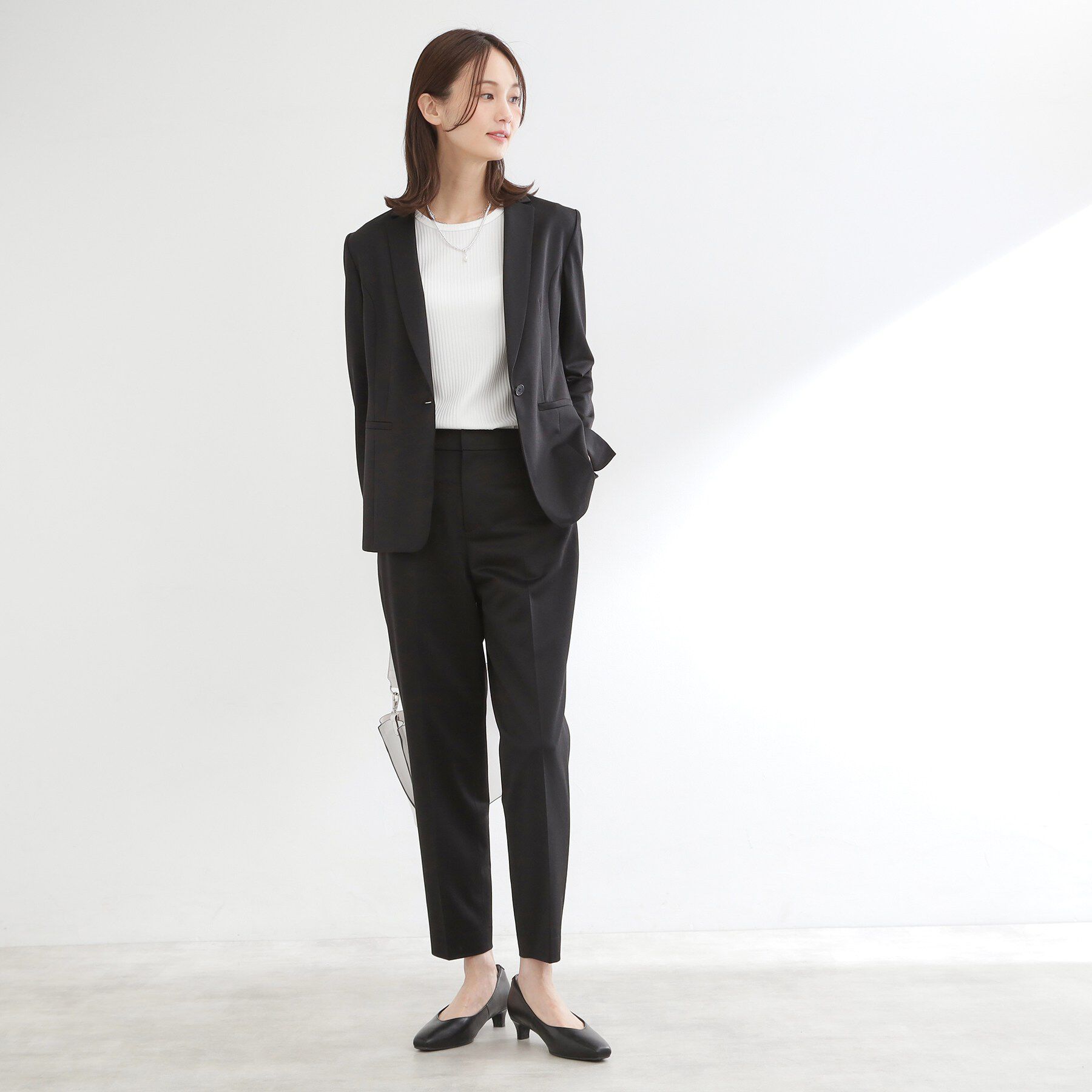 Reflect「【SS-4Lサイズ／UVカット／接触冷感】匠ジャケット／ロングテーラード」|テーラードジャケット|