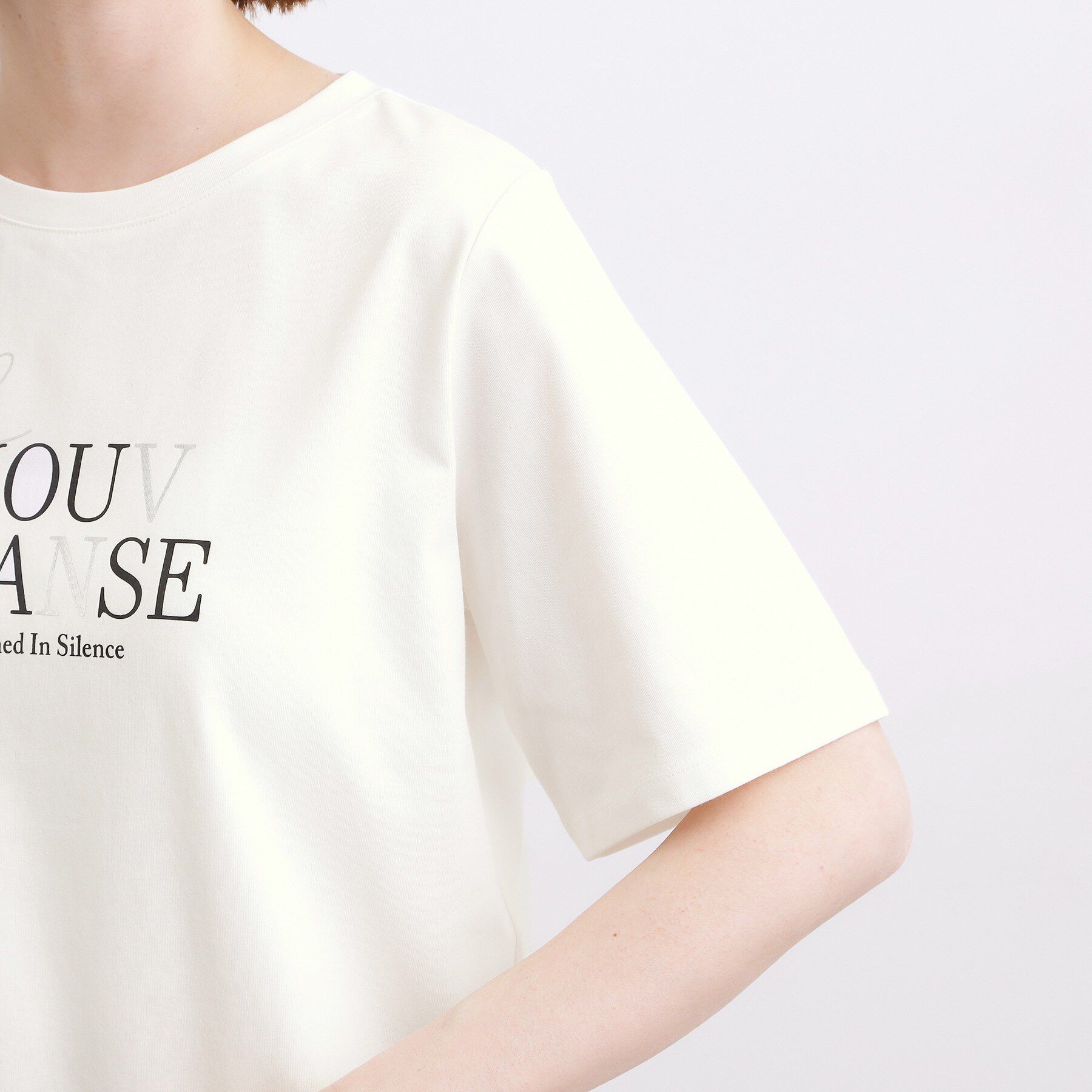grove「【吸水速乾・UVカット・接触冷感・マシンウォッシャブル】ベーシックMIXロゴプリントT」|Tシャツ・カットソー|