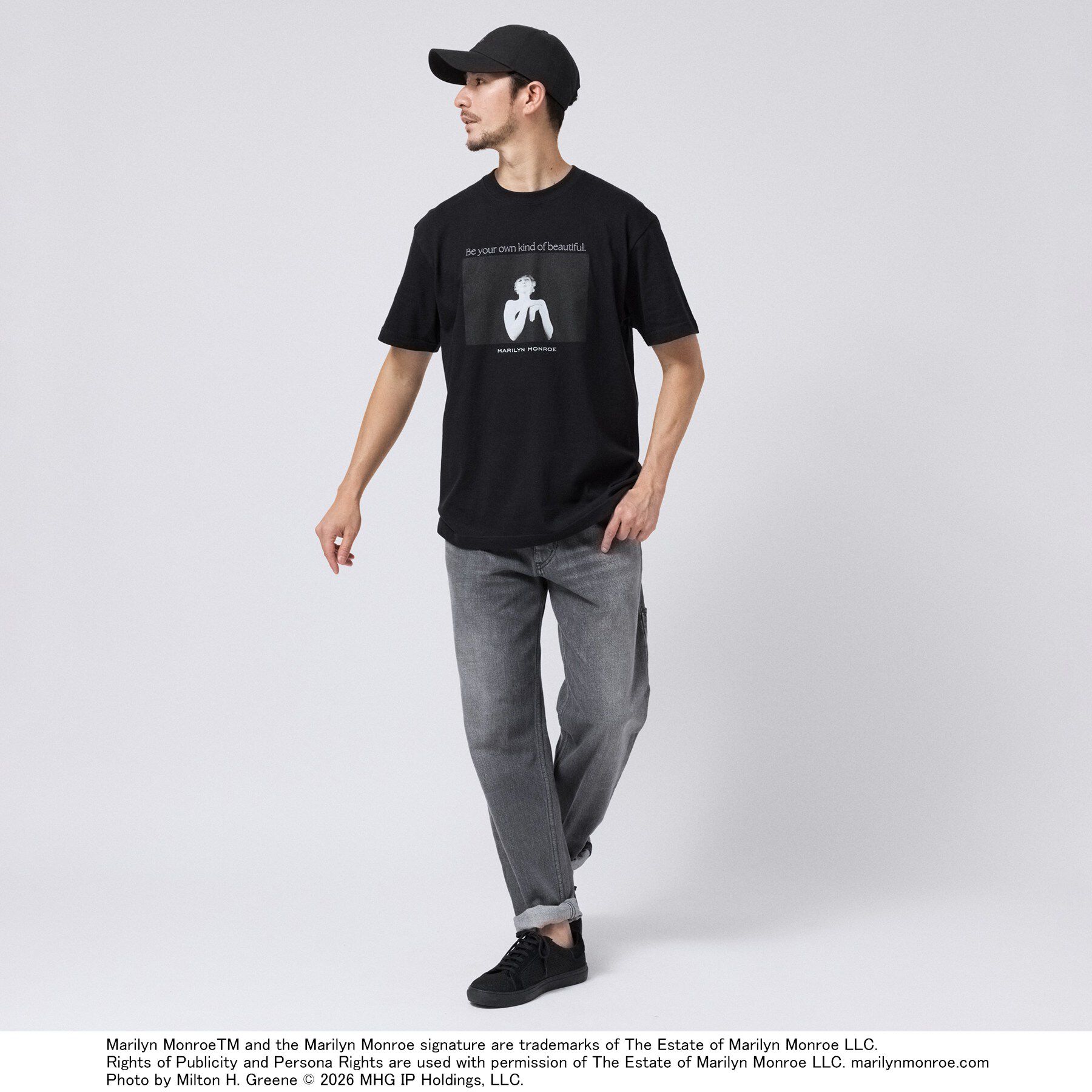TAKEO KIKUCHI「【別注】マリリン・モンロー/フォトTシャツ」|Tシャツ・カットソー|