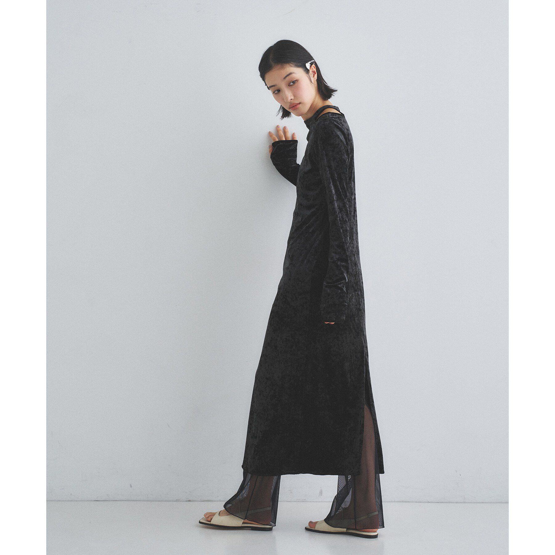 CODE A「piedi nudi｜TULLE LEGGINGS」|レギンス・スパッツ|