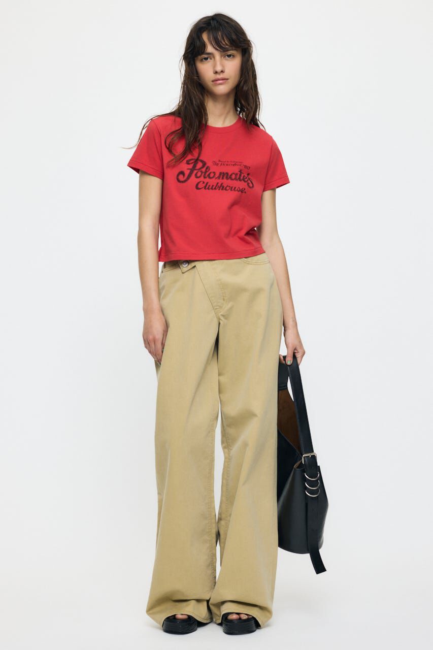 MOUSSY「NOSTALGIC LETTERED TEE」|Tシャツ・カットソー|