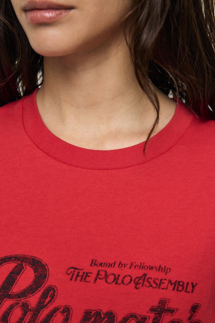 MOUSSY「NOSTALGIC LETTERED TEE」|Tシャツ・カットソー|