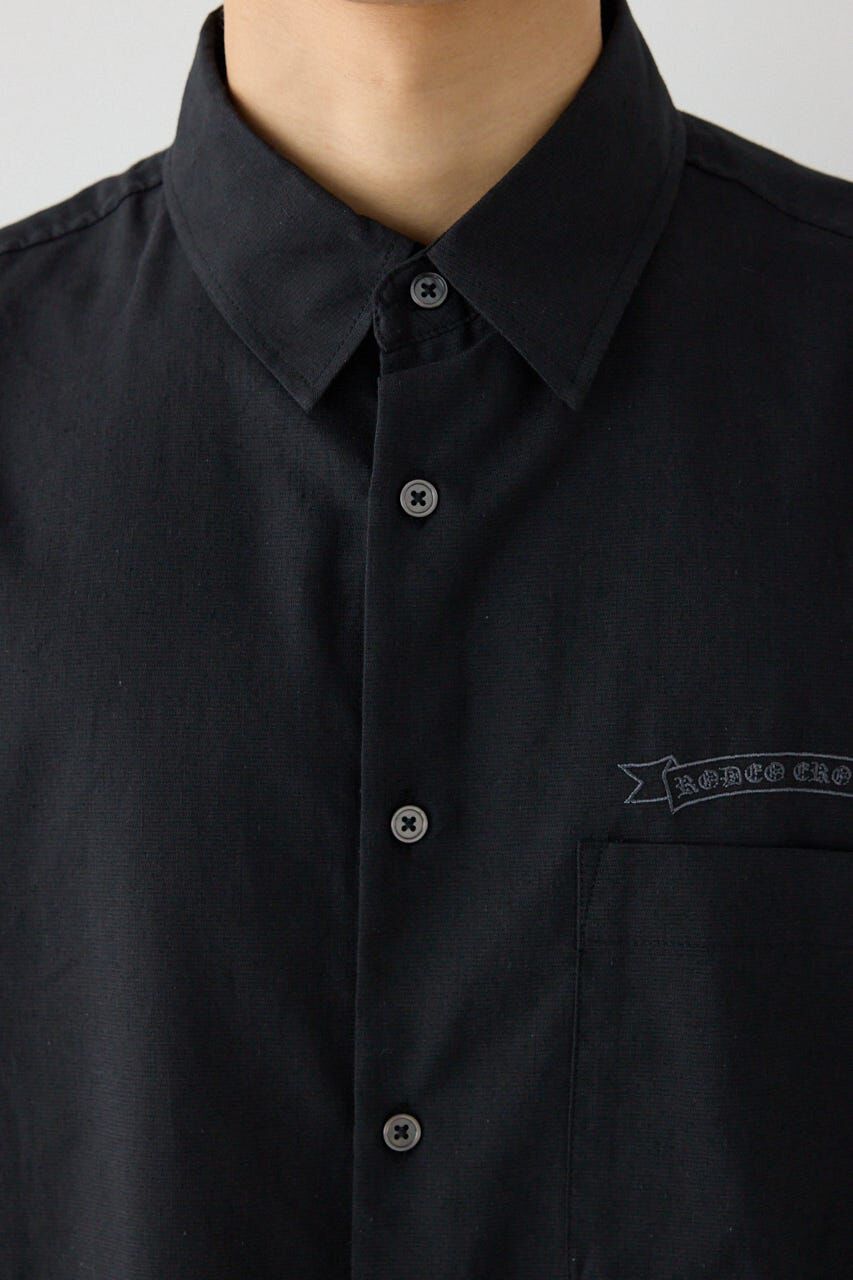 RODEO CROWNS「COOLMAX(R)ファブリック製・BLKletterシャツ」|シャツ・ブラウス|