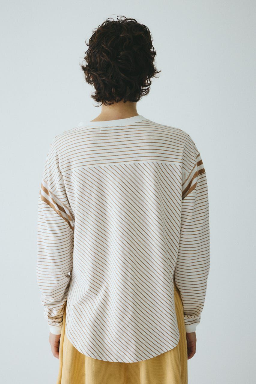 HeRIN.CYE「Design border tops」|Tシャツ・カットソー|