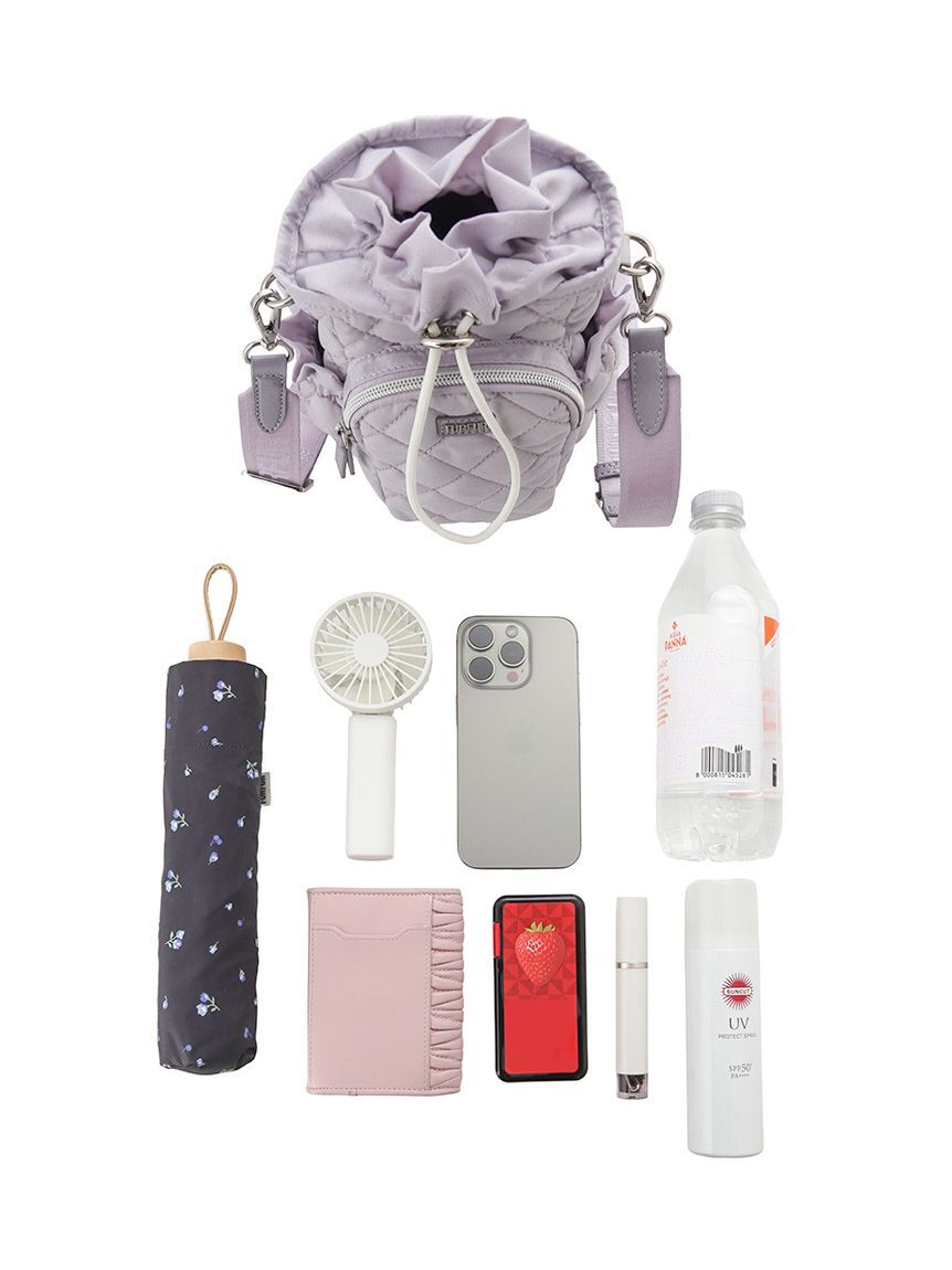 FURFUR「＜500mlボトル収納可能＞2WAY撥水ナイロンキルティングショルダーバッグ【WEB限定カラー】」|ショルダー・メッセンジャー|