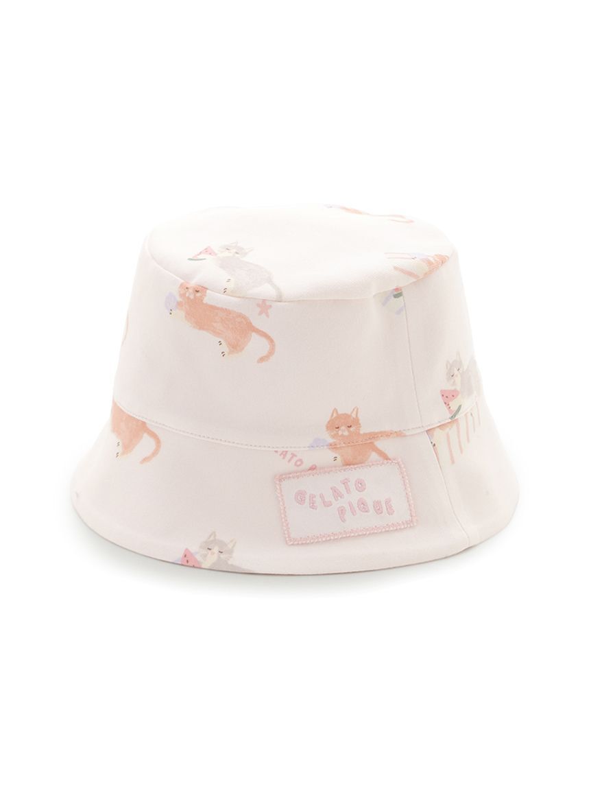 GELATO PIQUE KIDS & BABY「【KIDS】シーサイドキャット柄キャップ」|キャップ・キャスケット|