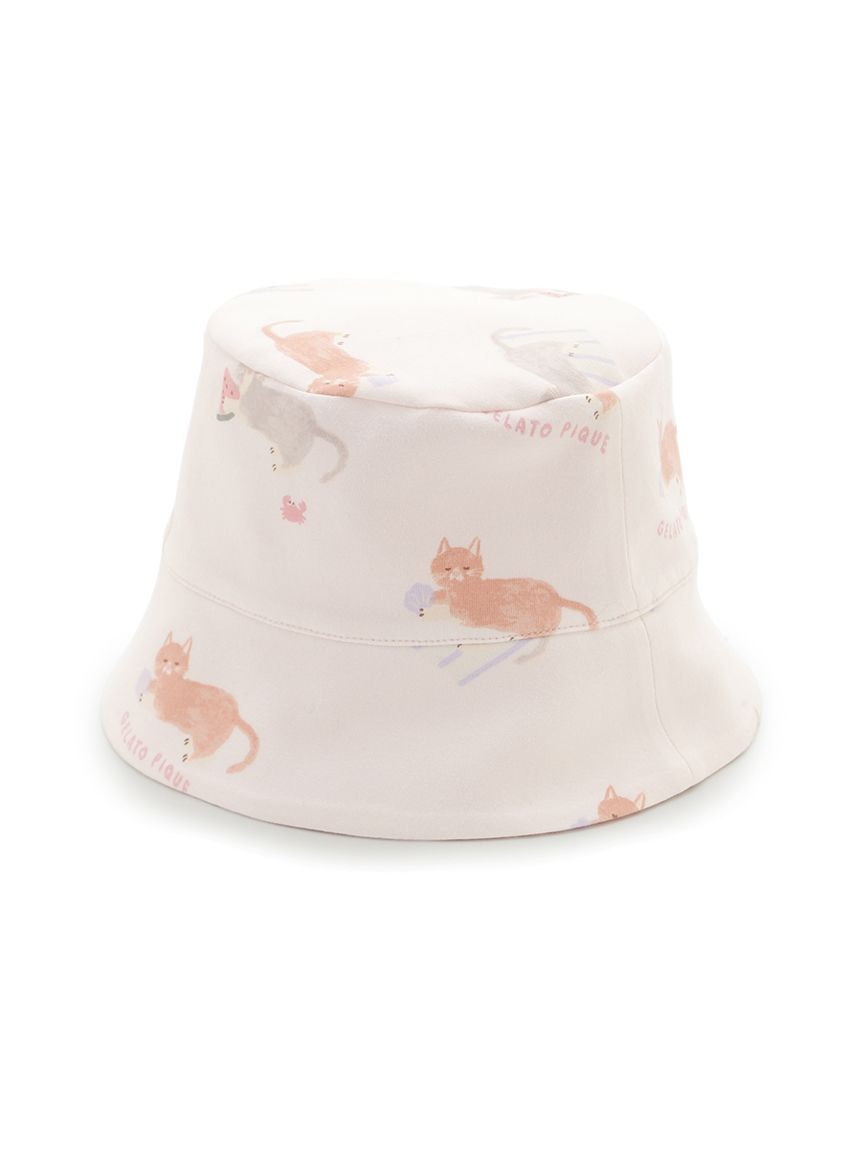 GELATO PIQUE KIDS & BABY「【KIDS】シーサイドキャット柄キャップ」|キャップ・キャスケット|