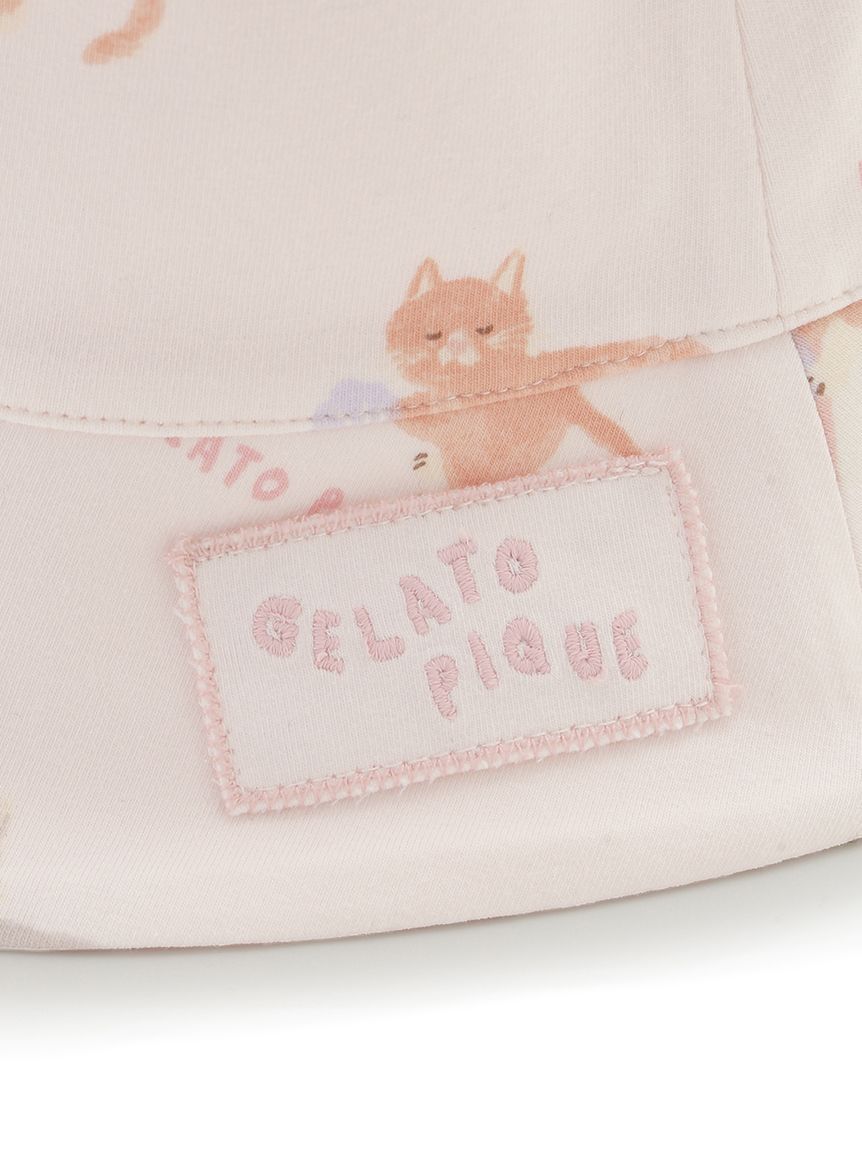 GELATO PIQUE KIDS & BABY「【KIDS】シーサイドキャット柄キャップ」|キャップ・キャスケット|