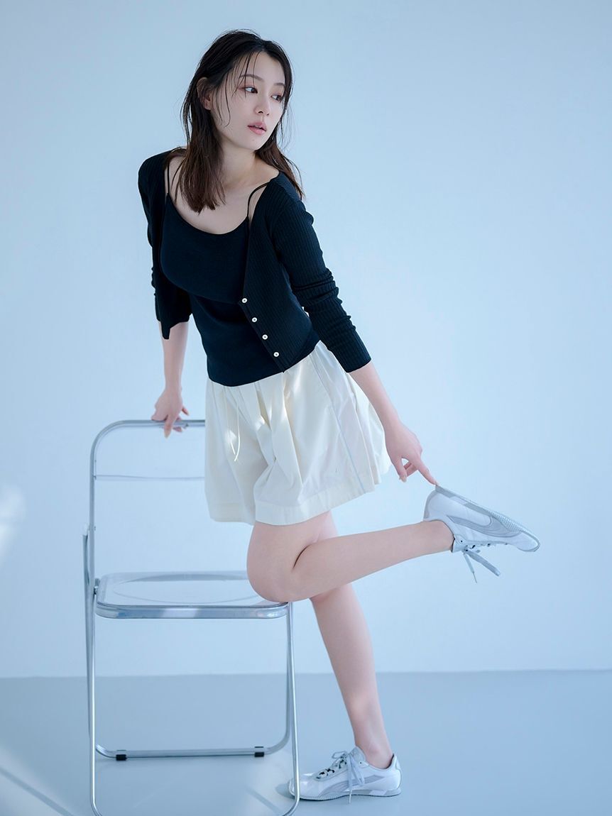 FRAY I.D「【FRAY I.D&times;PUMA】ナイロンショートパンツ／UVカット・撥水」|キュロット|