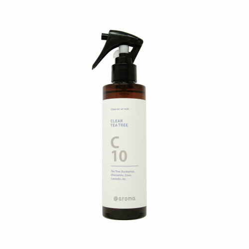 アットアロマ「クリーンエアー エアミスト 200ml」|アロマ・ルームフレグランス|ホワイト