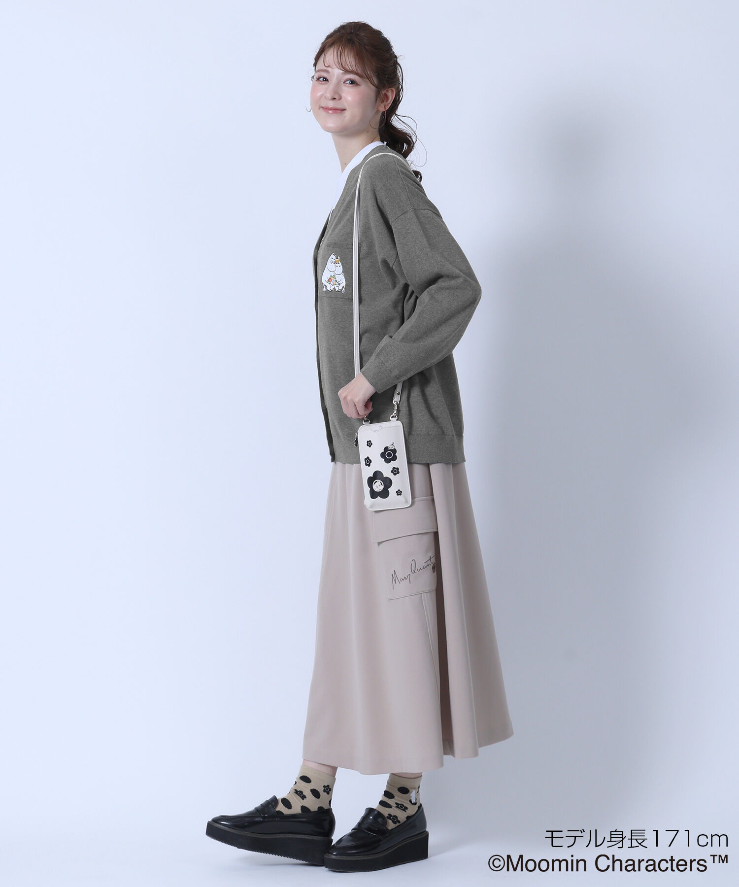 MARY QUANT「MOOMIN&times;MQ モバイルショルダー」|モバイルケース|