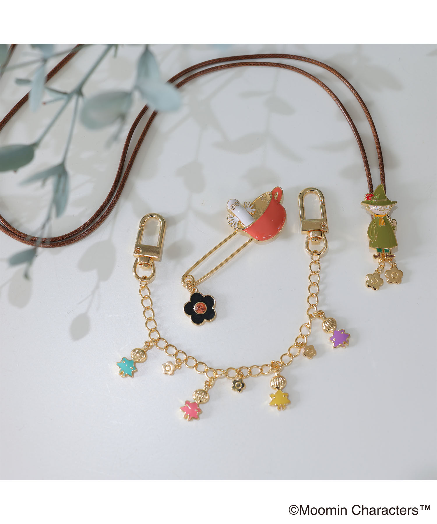 MARY QUANT「MOOMIN&times;MQニョロニョロ ブローチ」|ブローチ・コサージュ|