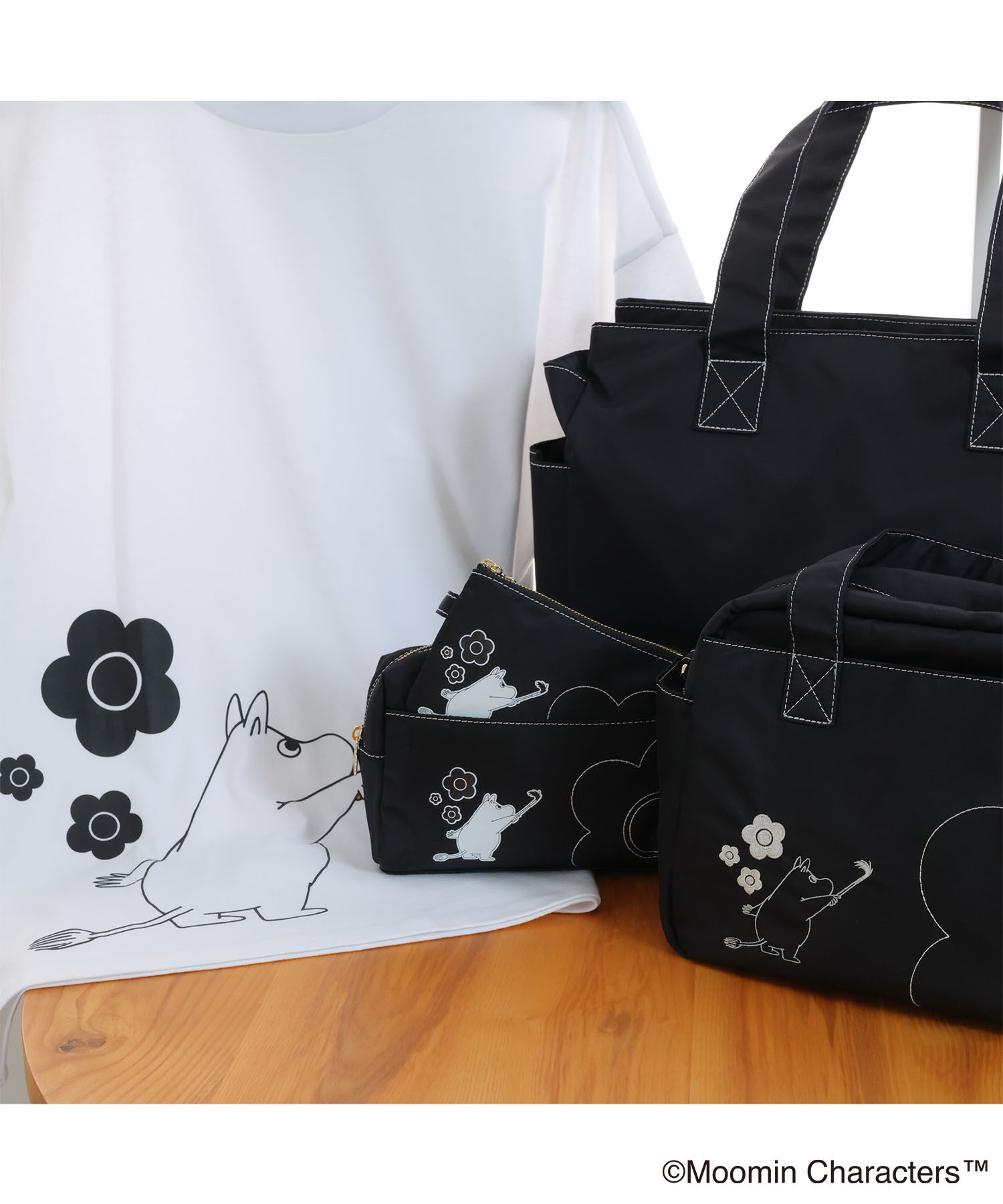 MARY QUANT「MOOMIN&times;MQナイロン ティッシュケース」|ポーチ|